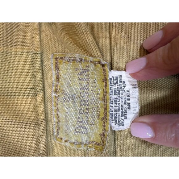 Vintage Deerskin Mens Camouflage Button-Up Long-Sleeve Hunting (HH83) - Picture 7 of 8